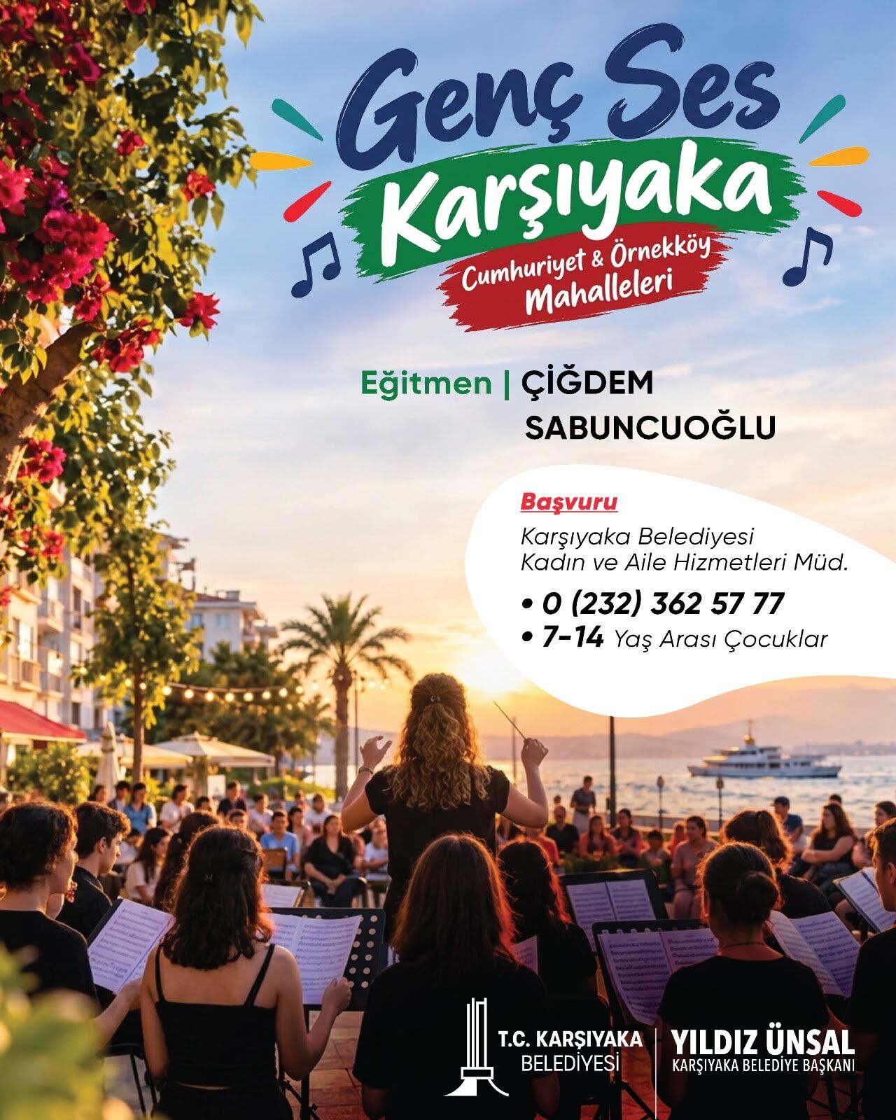 ‘Genç Ses Karşıyaka’ Projesi başlıyor: Çocuklar koroda birlikte üretecek