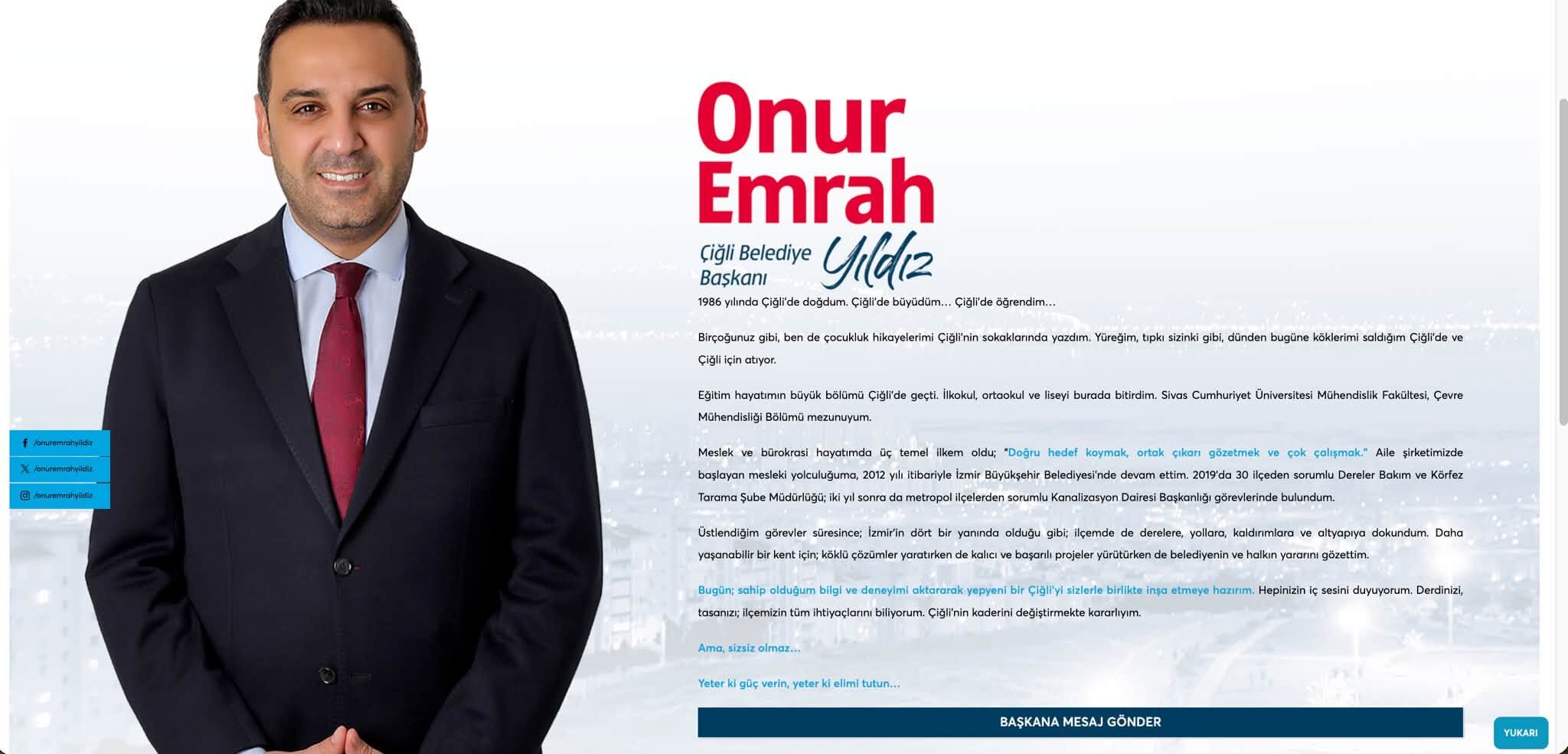 Onur Emrah Yıldız özgeçmişinden CHP’yi çıkardı: Altın çocuk kuyumcu tezgahına düşmüş