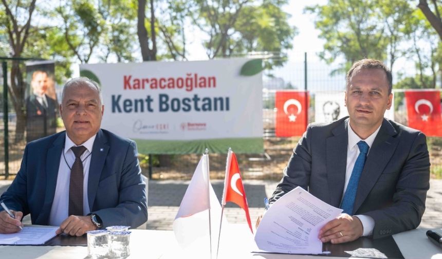 Bornova’da iki yeni Kent Bostanı daha açıldı-1