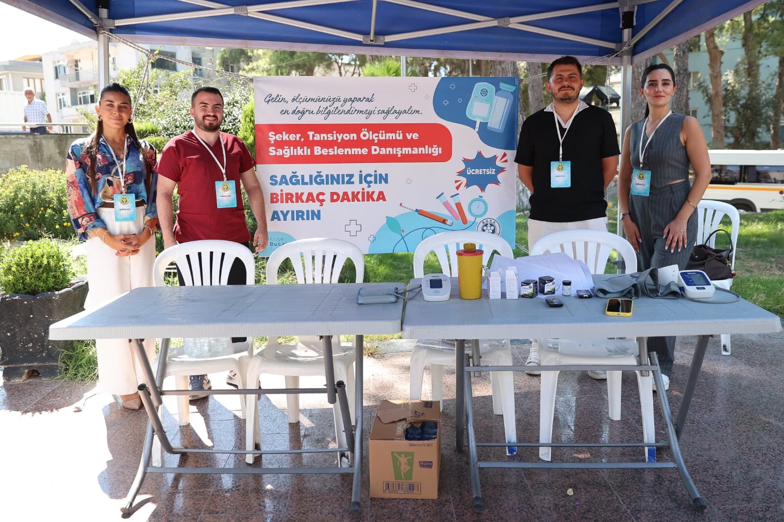 Buca’da sağlık seferberliği: Tansiyon ve şeker ölçümü ücretsiz-2