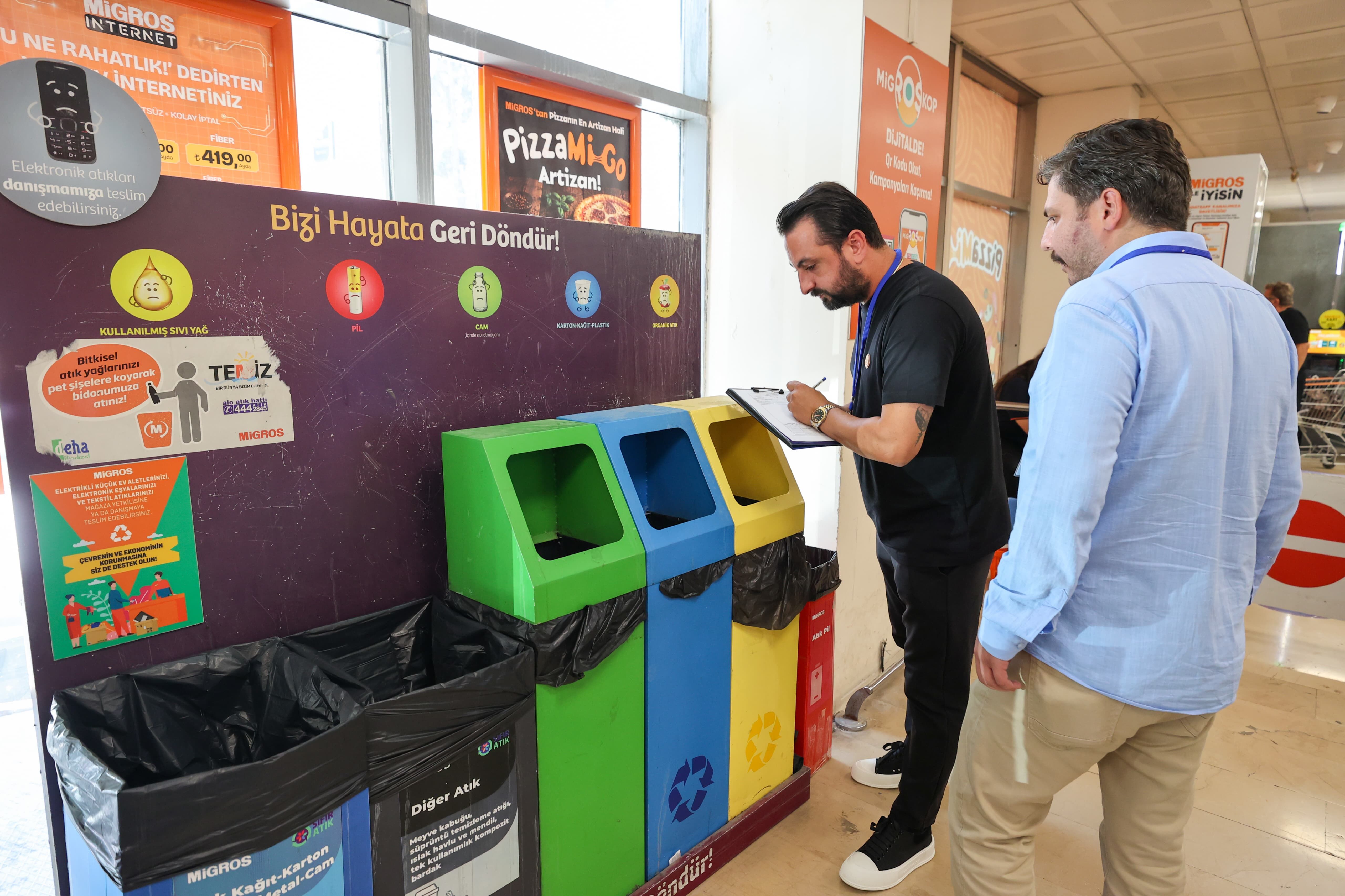 Buca’da marketlere ‘sıfır atık’ denetimi