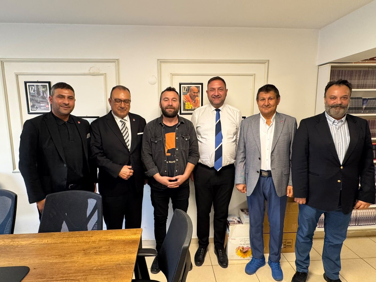 CHP İzmir İl Yönetimi'nden İz Gazete’ye ziyaret