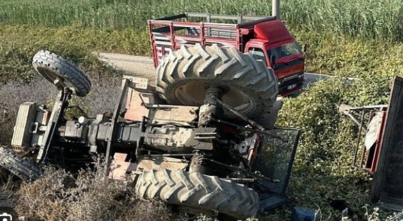 Ödemiş'te Traktör Kazası: 2 Yaşındaki Bebek Yaralandı