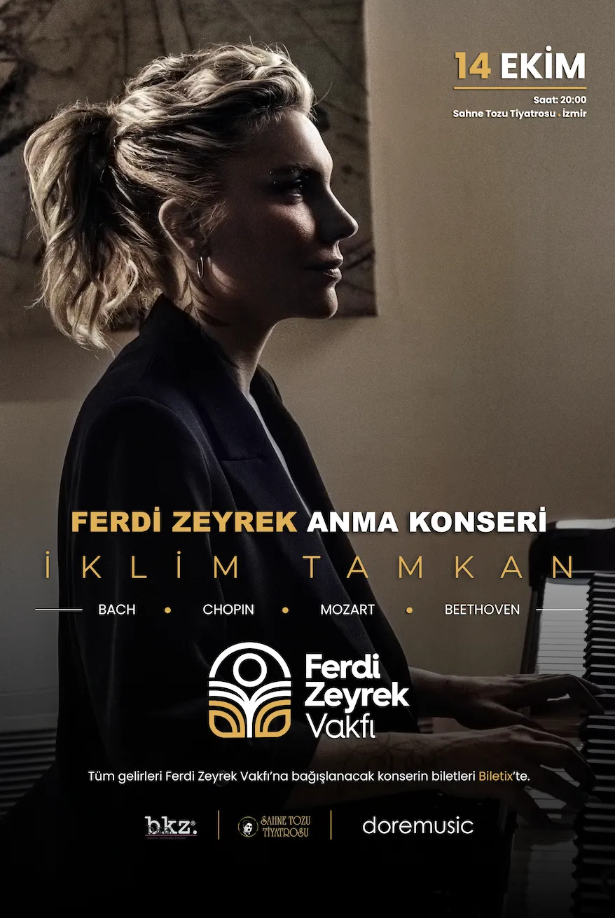 Piyanist İklim Tamkan, Ferdi Zeyrek anısına çalacak: İlk konser 14 Ekim’de!