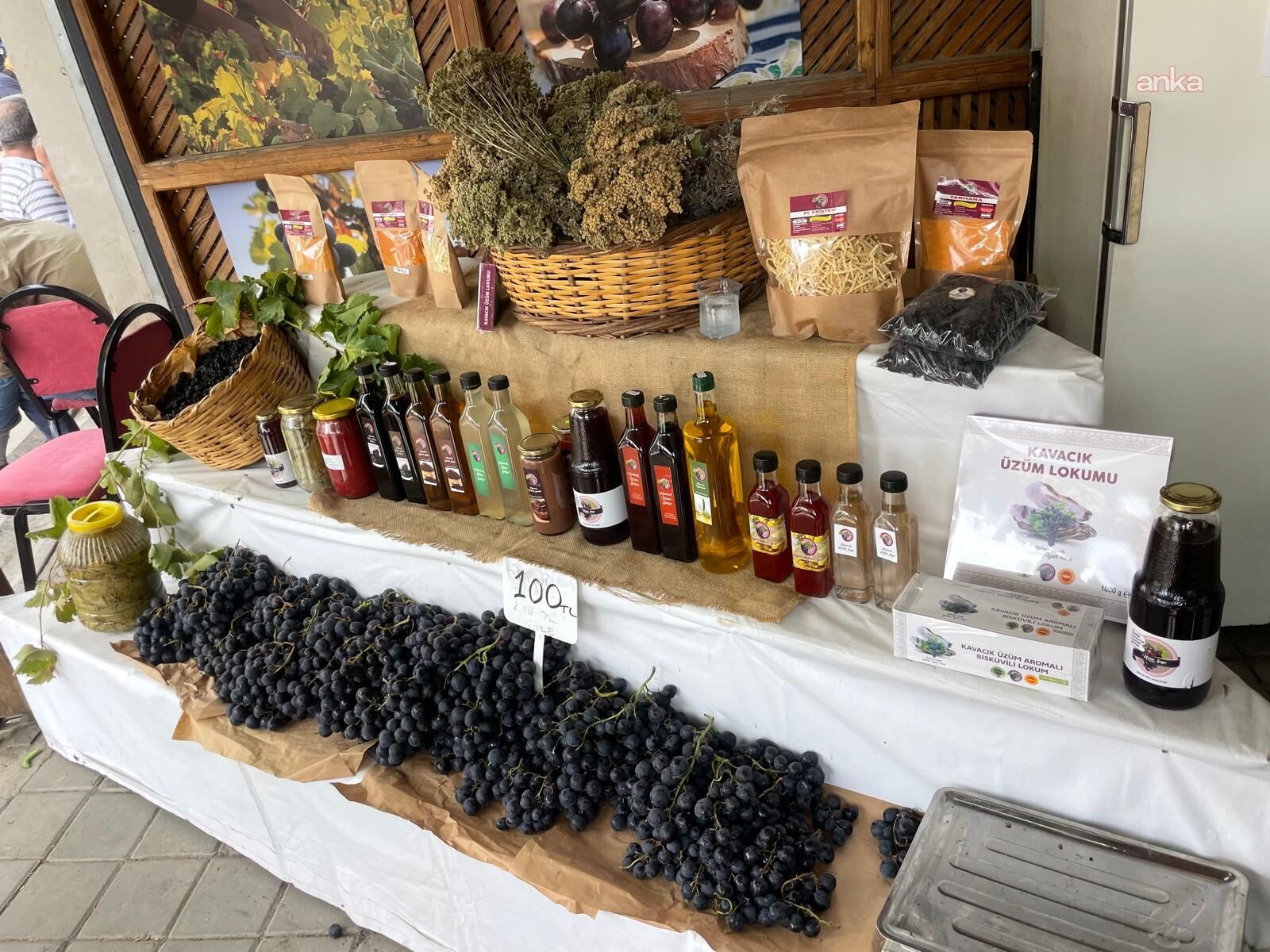Kavacık Üzüm Festivali'ne kadın emeği ve yerel üretim damga vurdu