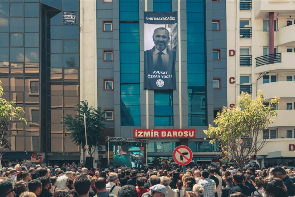 Özkan Yücel Baro Önü Cenaze 2
