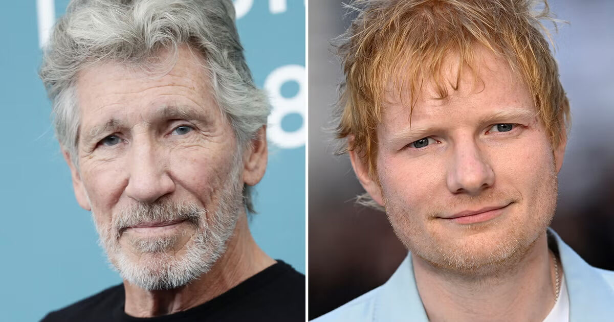 Pink Floyd efsanesi Roger Waters’tan Ed Sheeran’a tepki: Yanlış tarafta!
