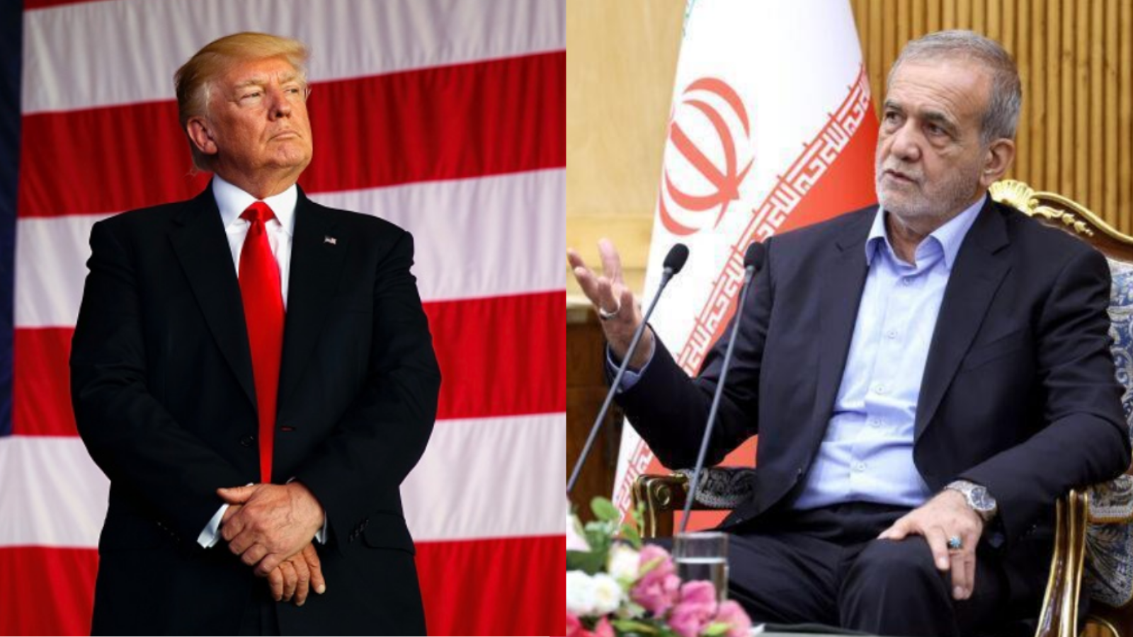 Trump, Pezeşkiyan ile görüşmeye açık olduğunu bildirdi