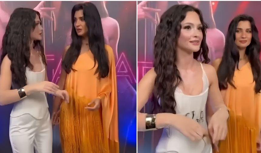 Gala gecesinde gerginlik: Tuba Büyüküstün ve Derya Pınar Ak'ın bakışması gündem oldu