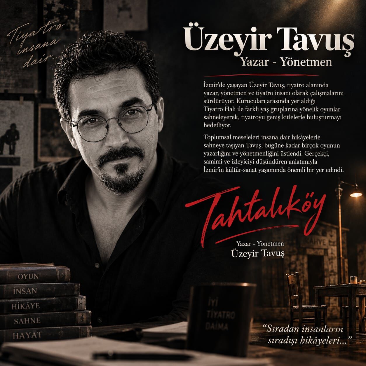 İzmir’den sahnelere uzanan tiyatro yolculuğu!