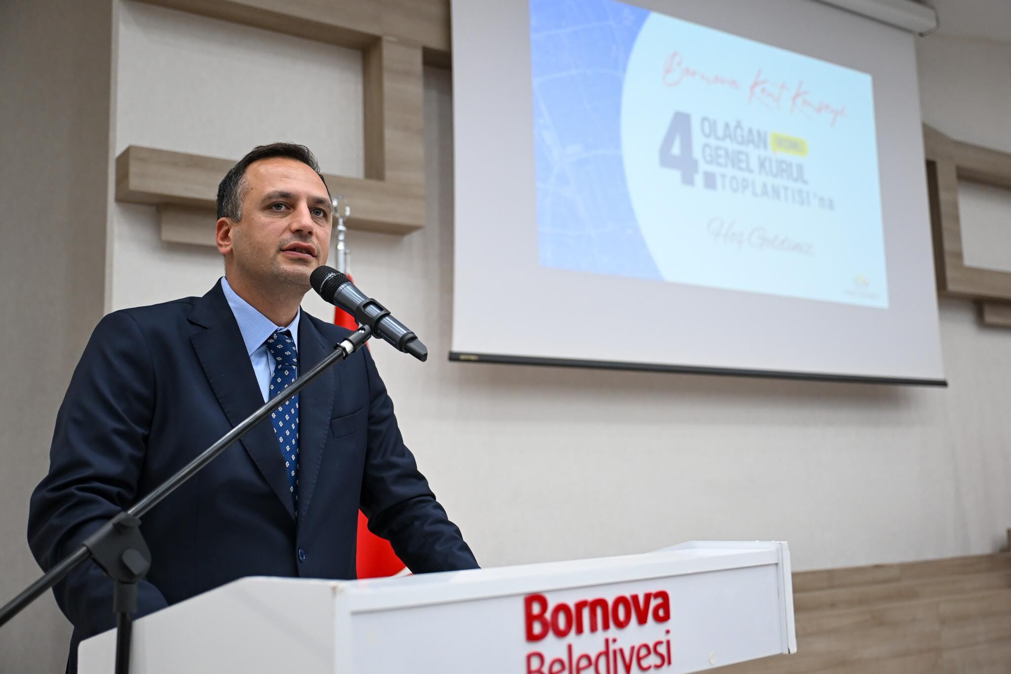 Bornova Kent Konseyi’nde seçim heyecanı: Doğan Baran Mengüş yeniden başkan
