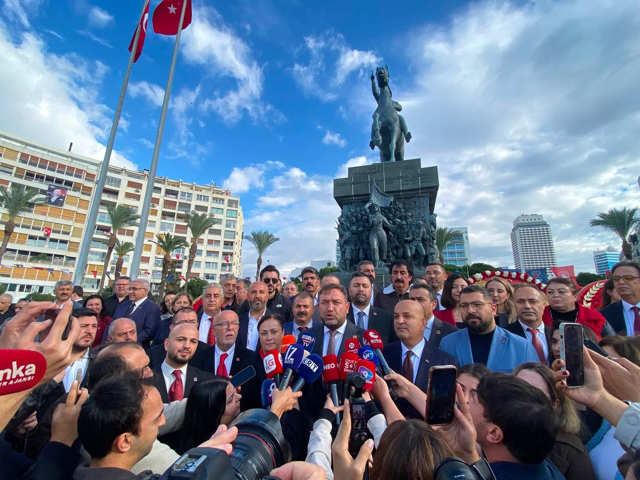 CHP İzmir'den alternatif 29 Ekim töreni