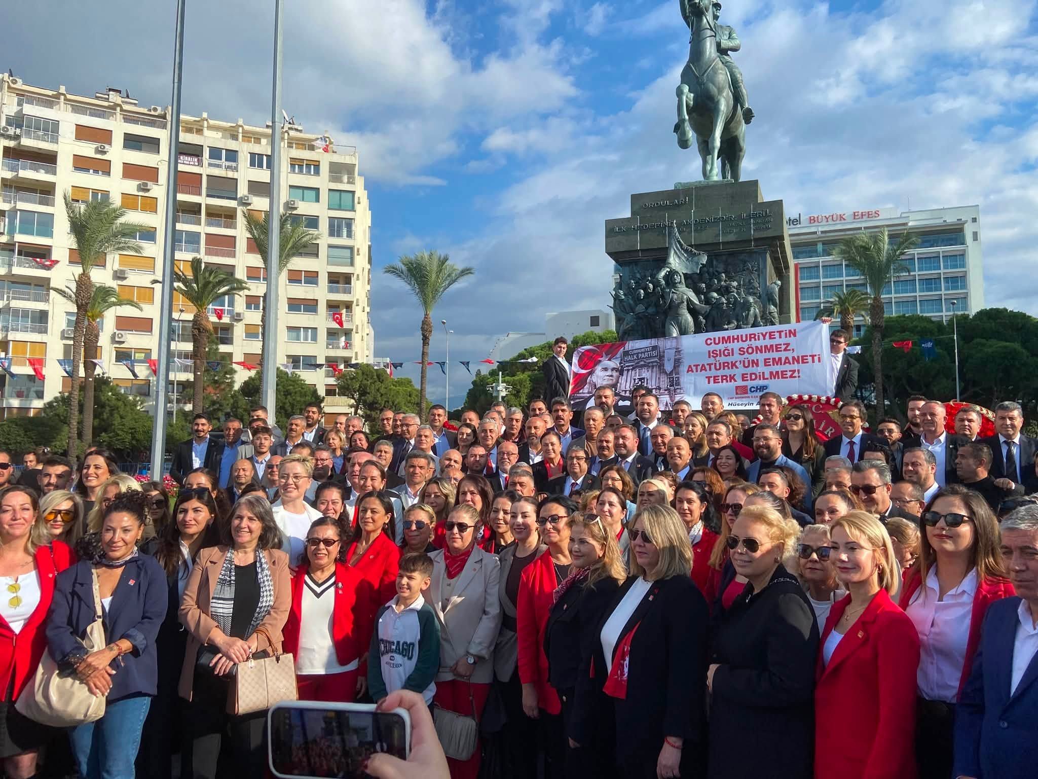 CHP İzmir'den alternatif 29 Ekim töreni
