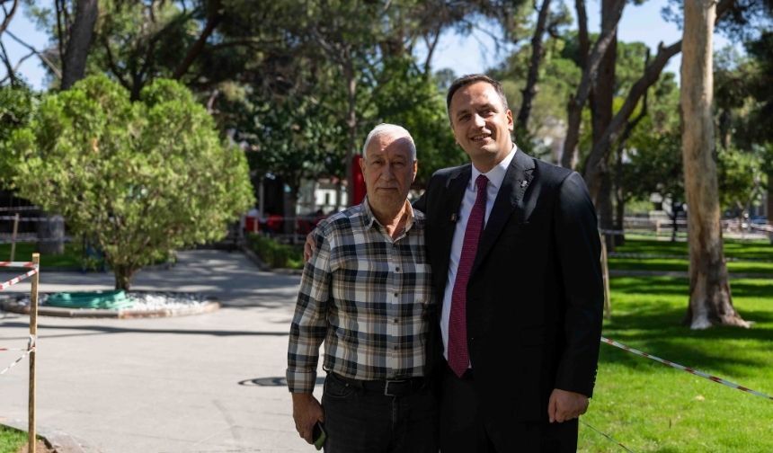 Bornova Büyükpark’ta yeni dönem: Otomatik sulama sistemi tamamlandı-1