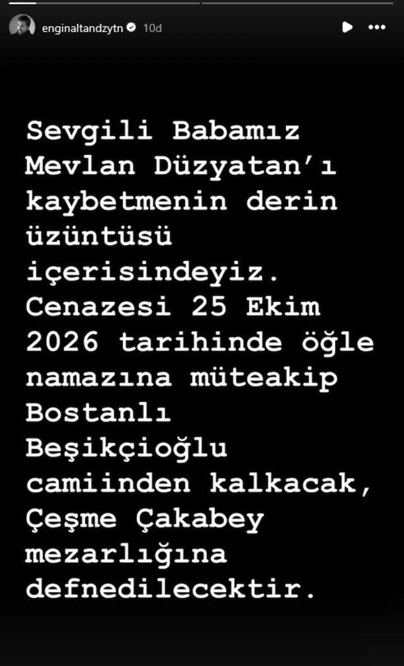 Engin Altan Düzyatan Sosyal