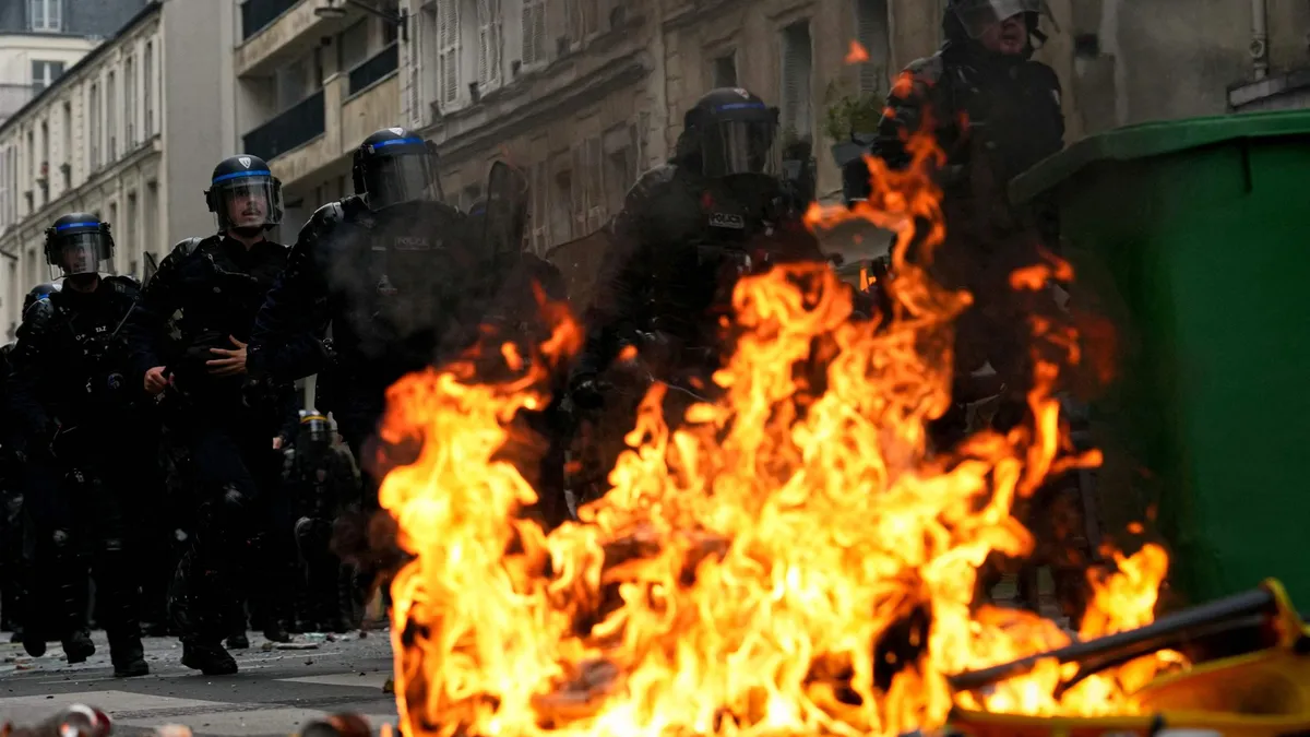 Fransa Protesto 6