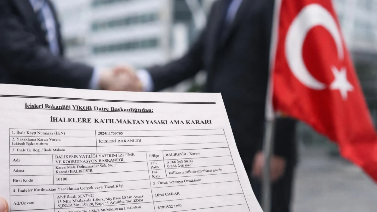 Konak Belediyesi ihaleye çıkmıştı… Bazı isimlere yasak geldi