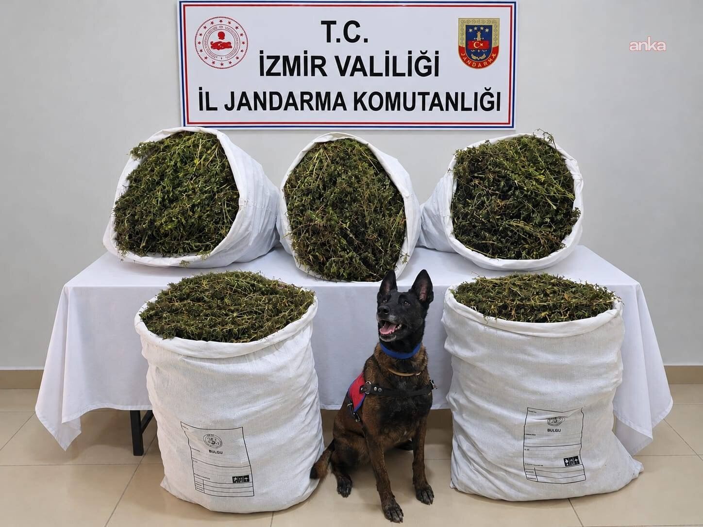 Tire'de 54 kilo 800 gram uyuşturucu madde ele geçirildi
